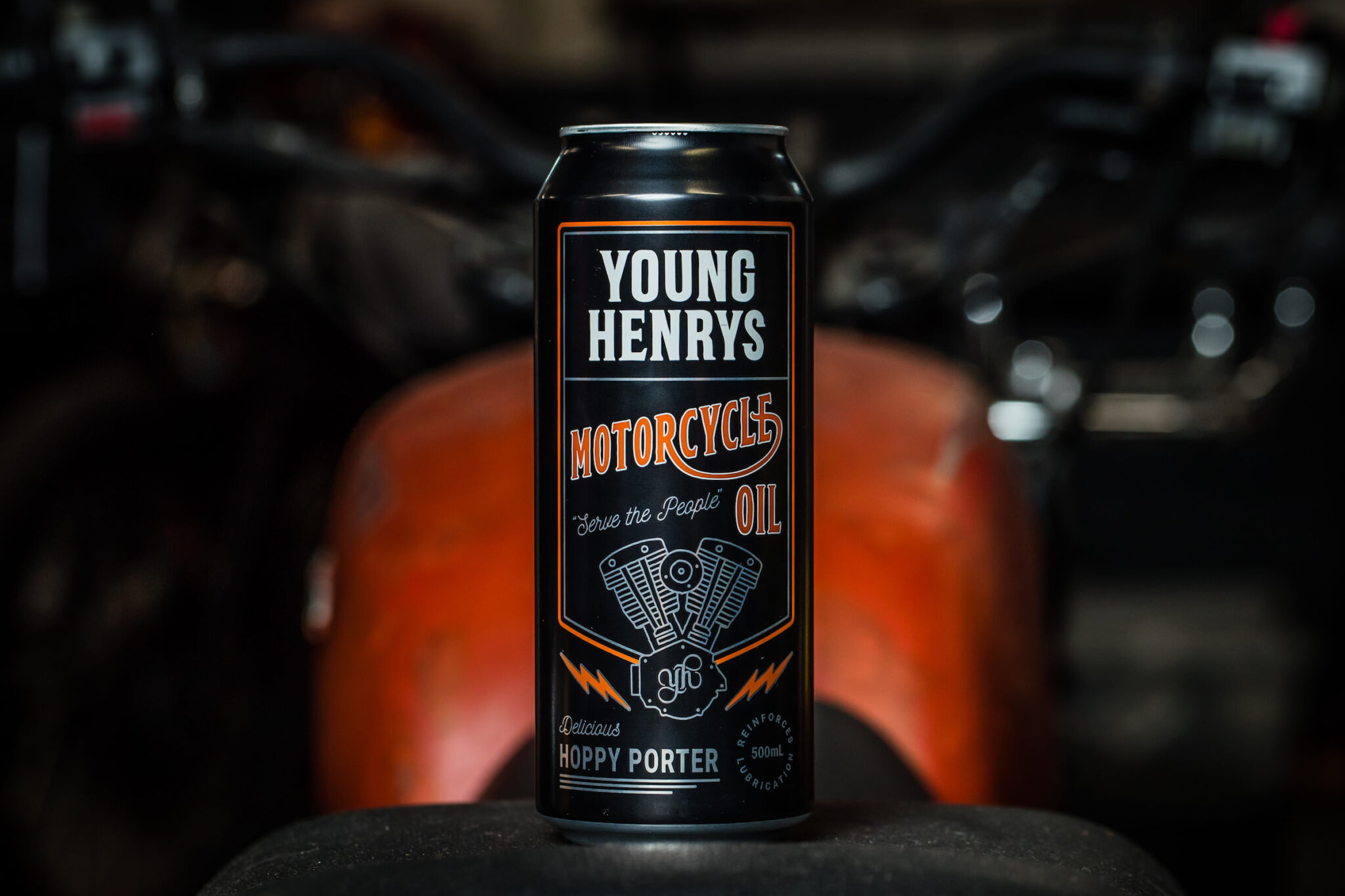 Young Henrys Motorcycle Oil The Perfect Garage Beer
