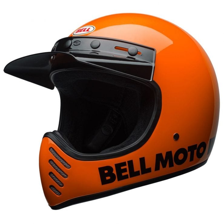 Bell Moto-3 Helmet Orange