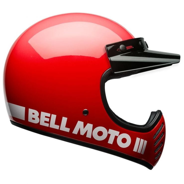 Bell Moto-3 Helmet Red
