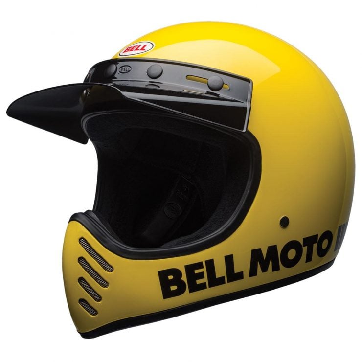 Bell Moto-3 Helmet Yellow