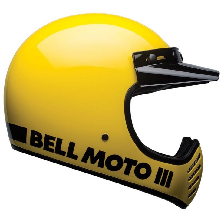 Bell Moto-3 Helmet Yellow