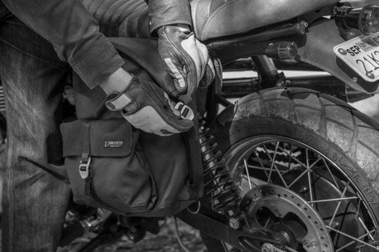 Iron & Resin Moto Pannier Bag