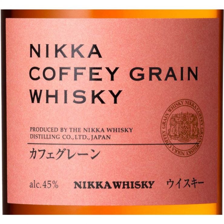 Nikka Coffey Grain Whisky Label