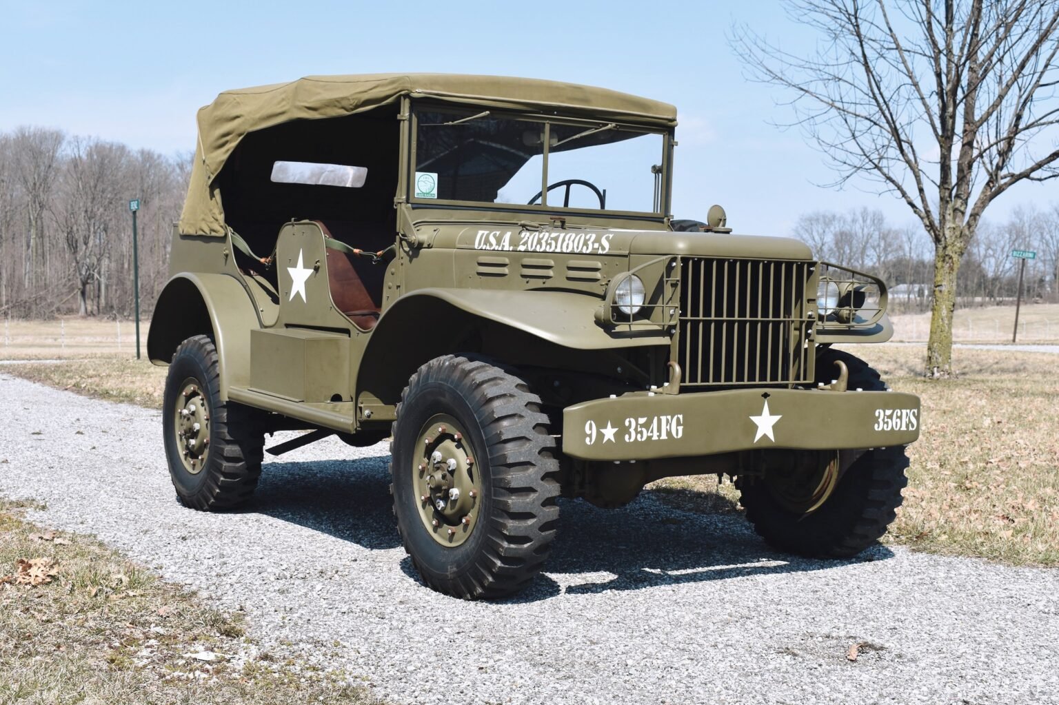 1942 Dodge Wc56 Command Reconnaissance Vehicle The Command Car 