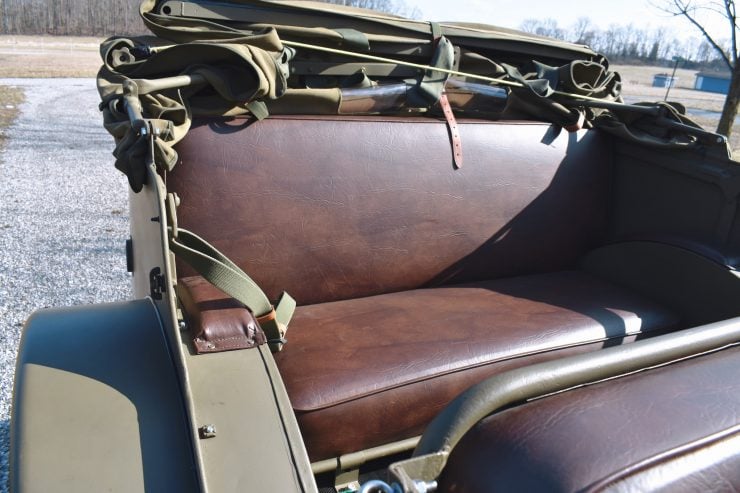 Dodge Command Car Rear Seat