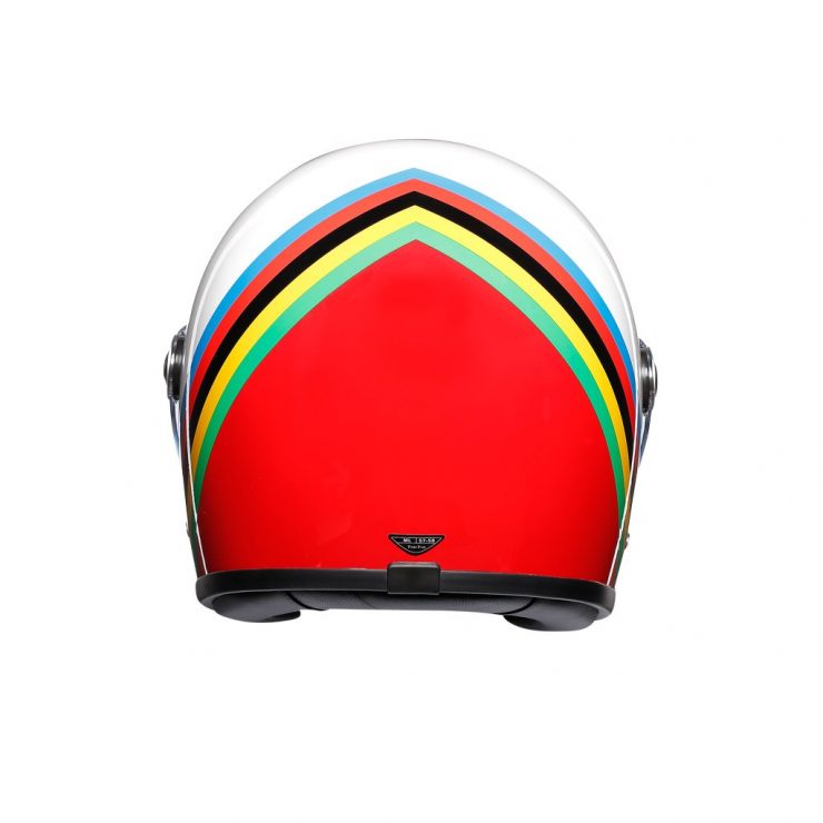 AGV X3000 Gloria Helmet Back