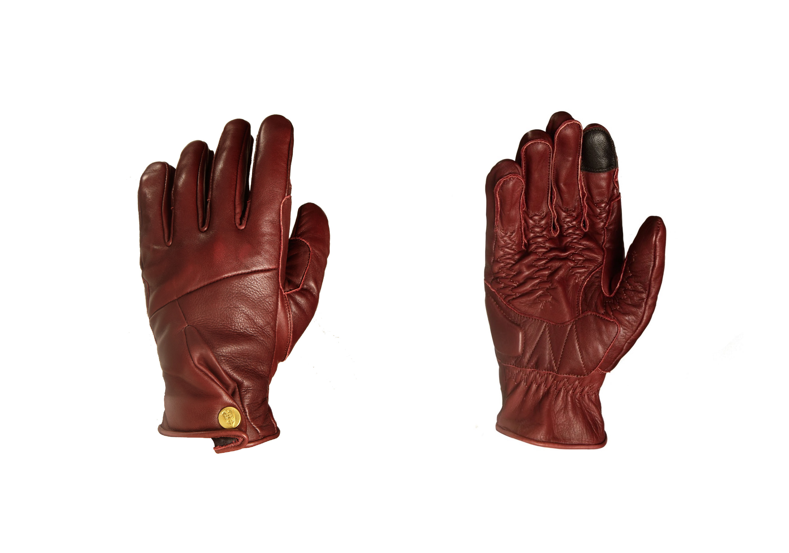 Abel Brown Mada Motorcycle Gloves