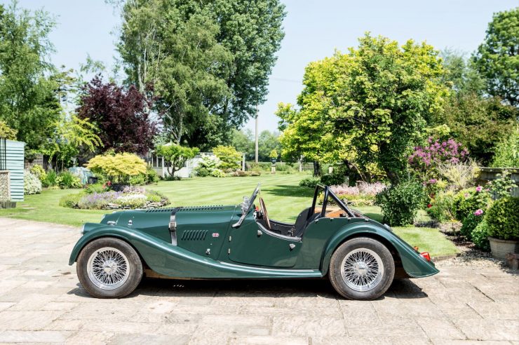 Morgan Plus 4 Left Profile