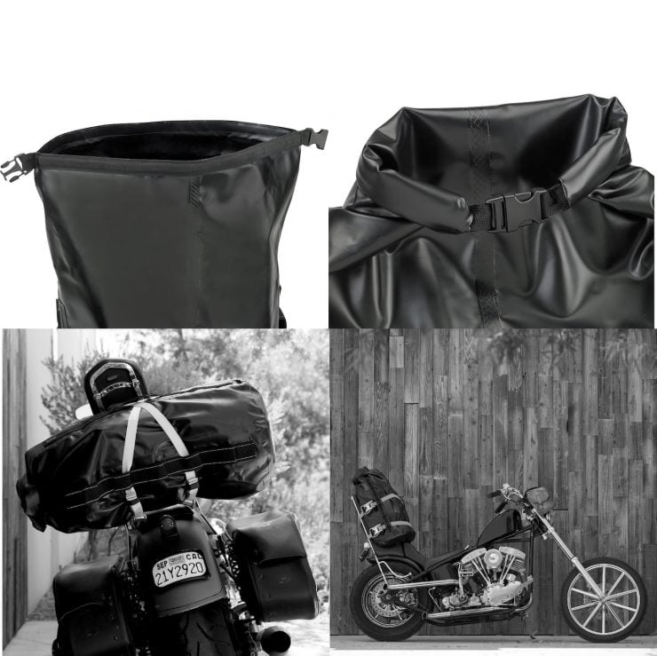 The Biltwell EXFIL-115 Waterproof Motorcycle Bag