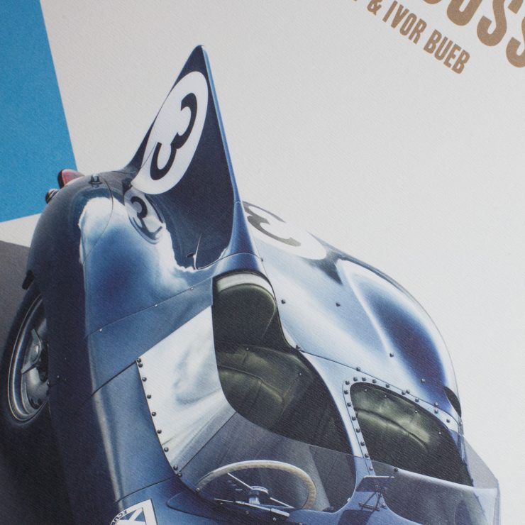 The Le Mans Winning Ecurie Ecosse Jaguar D-Type - Automobilist Print Fin