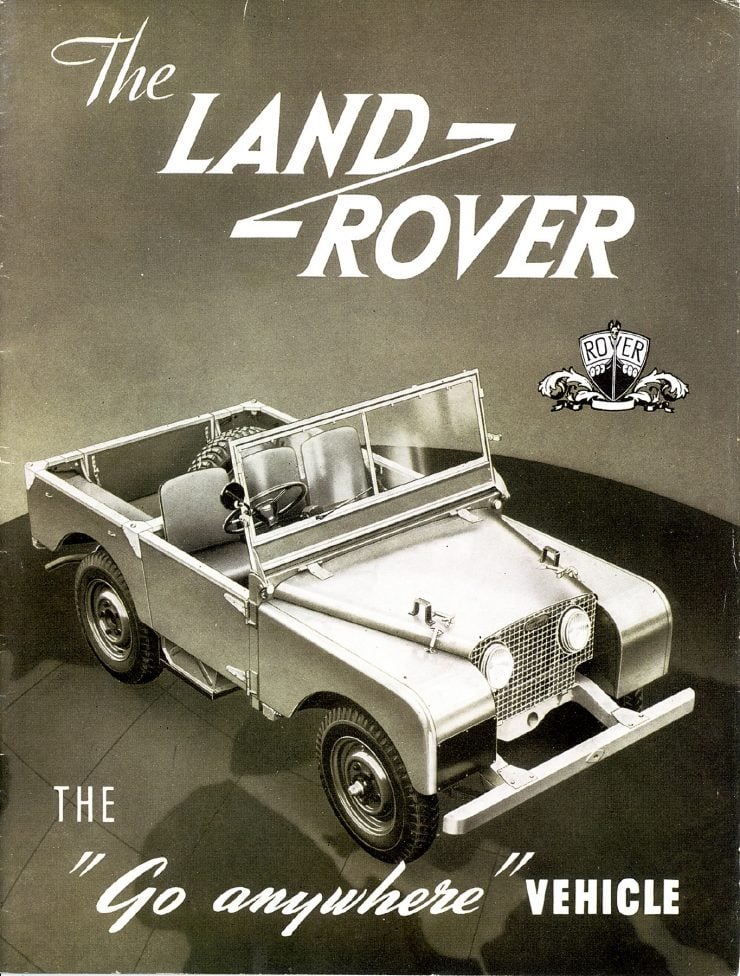 Land Rover Série I advertisement