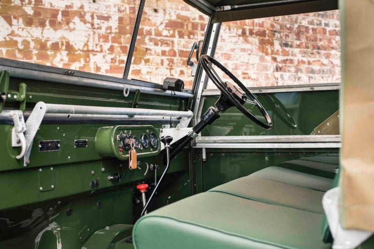 Land Rover Series I interior