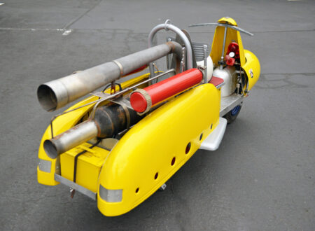 Ram-Jet Powered Scooter - Dreams Of Flight by Randy Regier