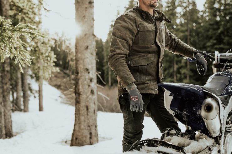 Saint Adventure Waxed Motorcycle Jacket