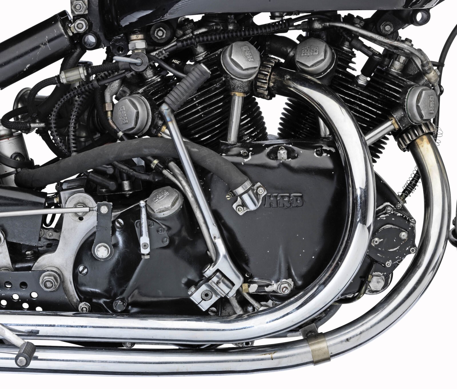 Vincent Black Shadow Lightning V-Twin Engine