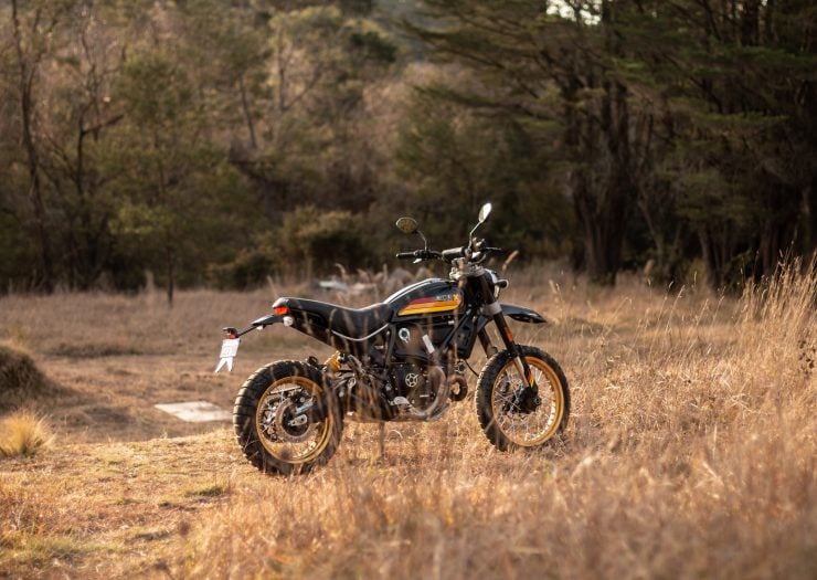 Ducati Scrambler Desert Sled Right Side Rear