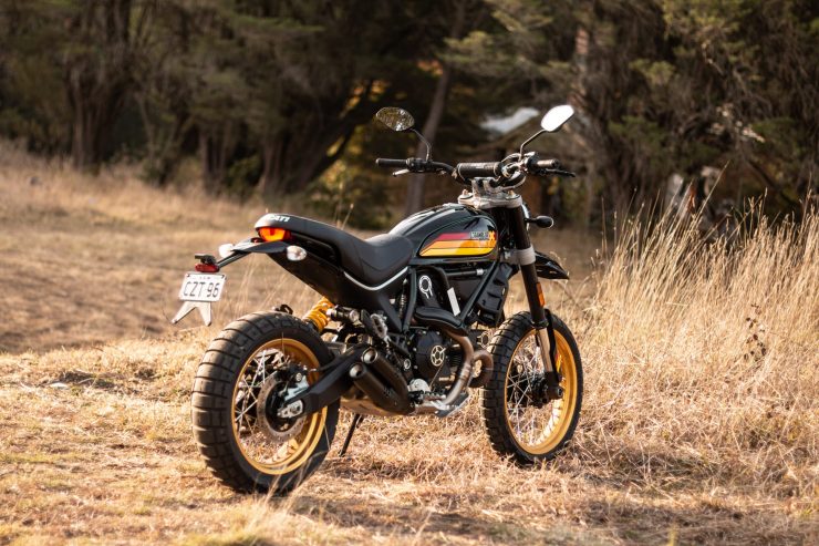 Ducati Scrambler Desert Sled Rear Right 2