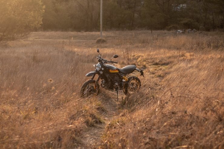 Ducati Scrambler Desert Sled Scene