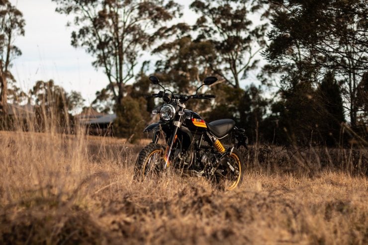 Ducati Scrambler Desert Sled Front