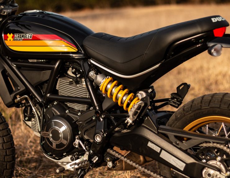 Ducati Scrambler Desert Sled Suspension