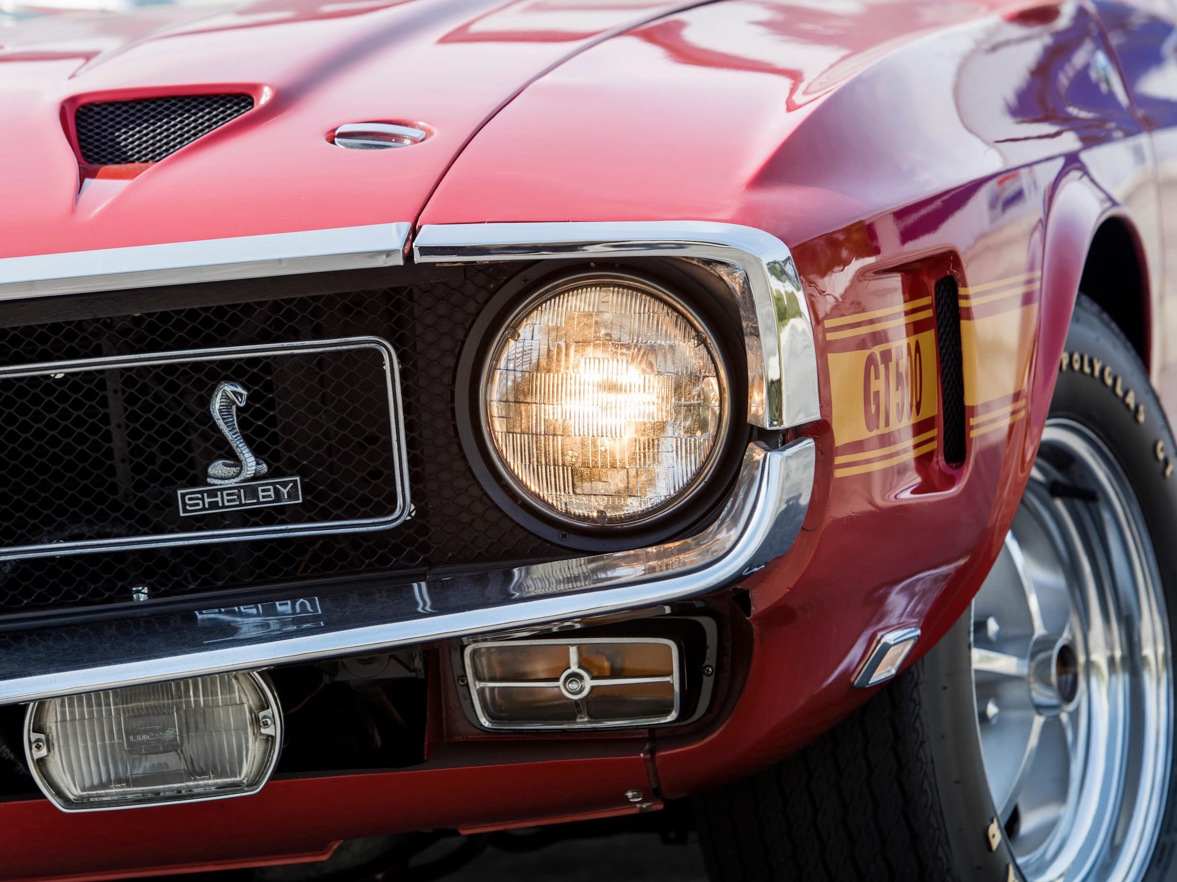1969 Shelby GT500 Headlight