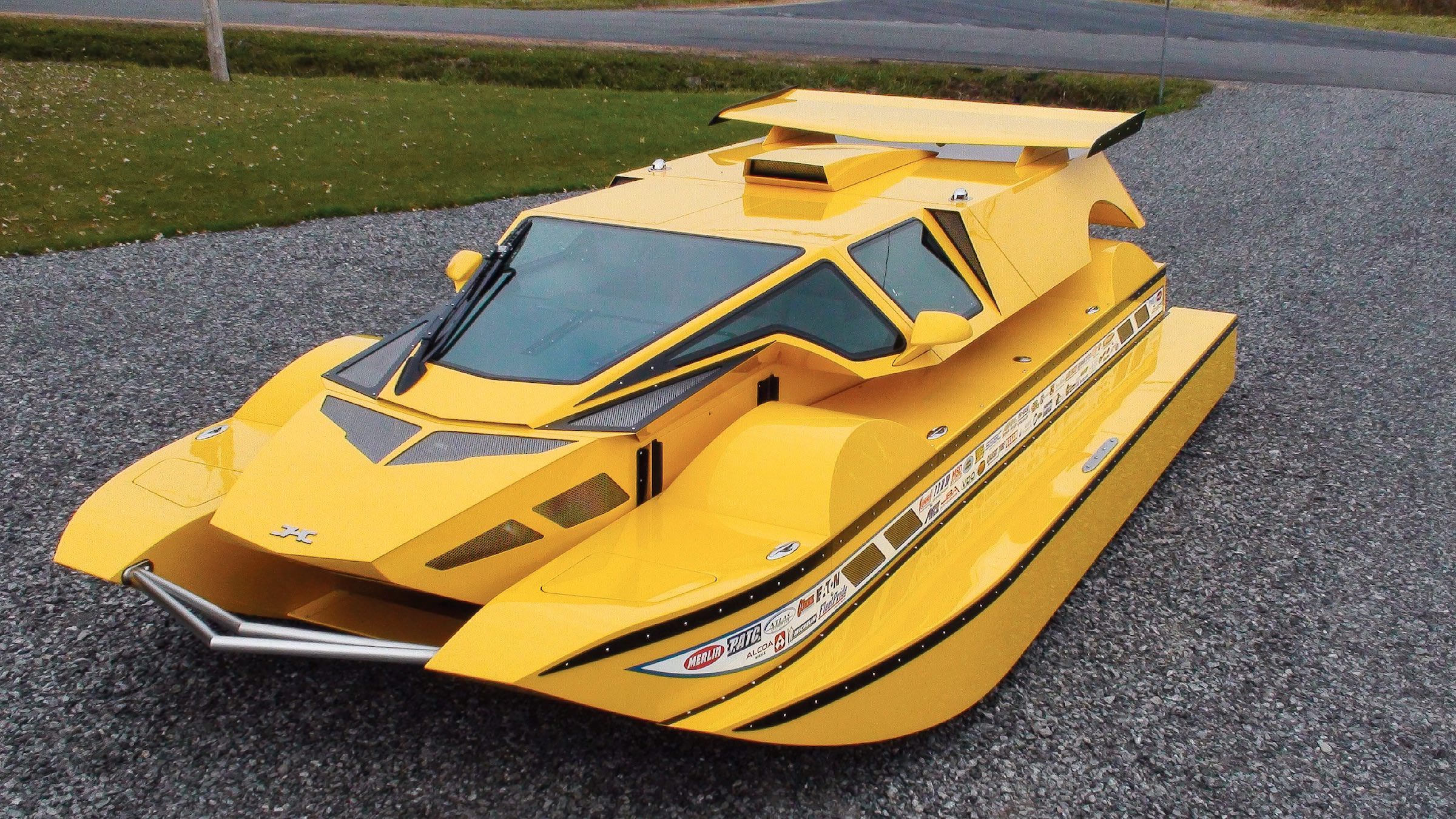 The Amphibious Dobbertin HydroCar - A $1 Million Dollar 762 HP Boat/Car Hybrid