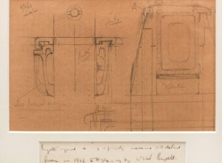 A Technical Drawing By Ettore Bugatti