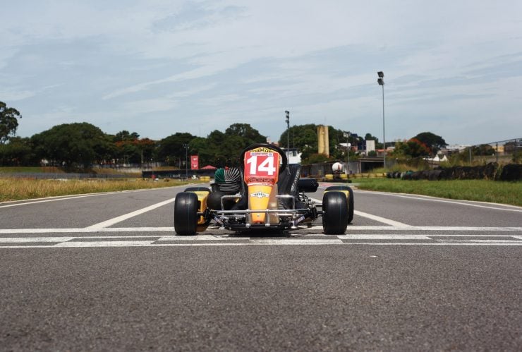 Ayrton Senna Go Kart Front