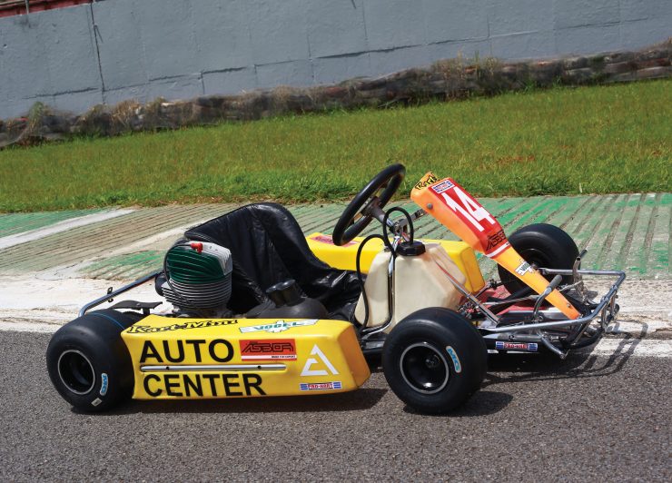 Ayrton Senna Go Kart Right Side