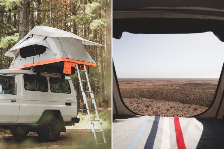 Crow's Nest Two-Person Rooftop Tent by Feldon Shelter 1