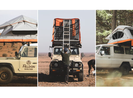 Crow's Nest Two-Person Rooftop Tent by Feldon Shelter