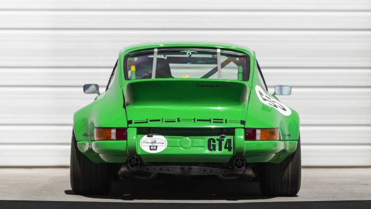 Custom Porsche 911 Race Car Back