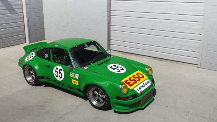 Custom Porsche 911 Race Car Overhead