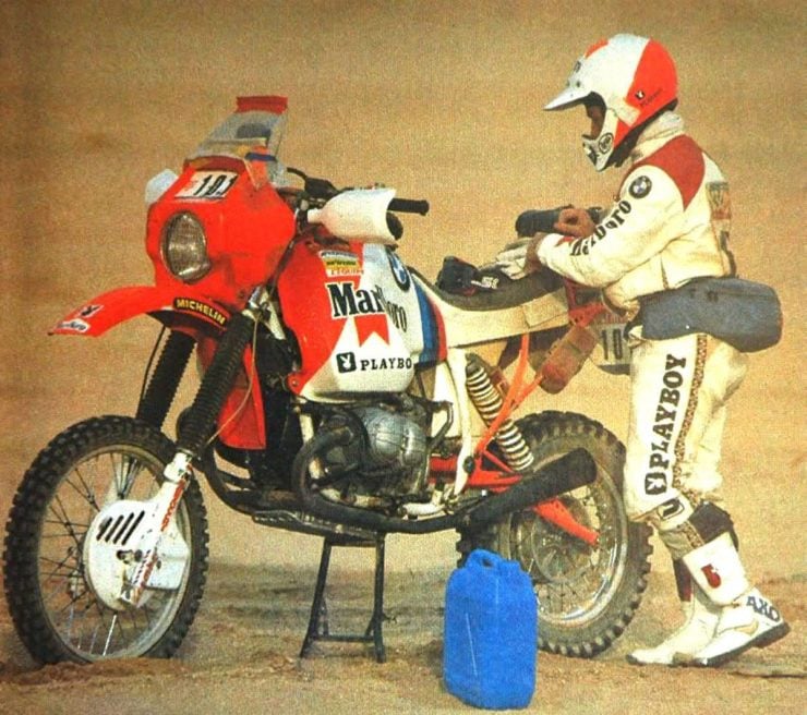 Gaston Rahier, BMW, Dakar Rally, 1985