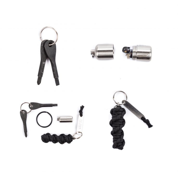 Huckberry Essential EDC Kit Parts