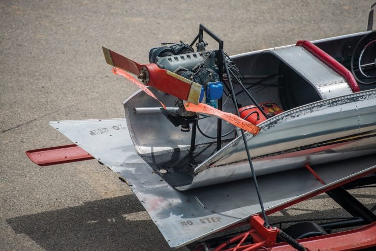 Ice Speedster Snow Plane Rear