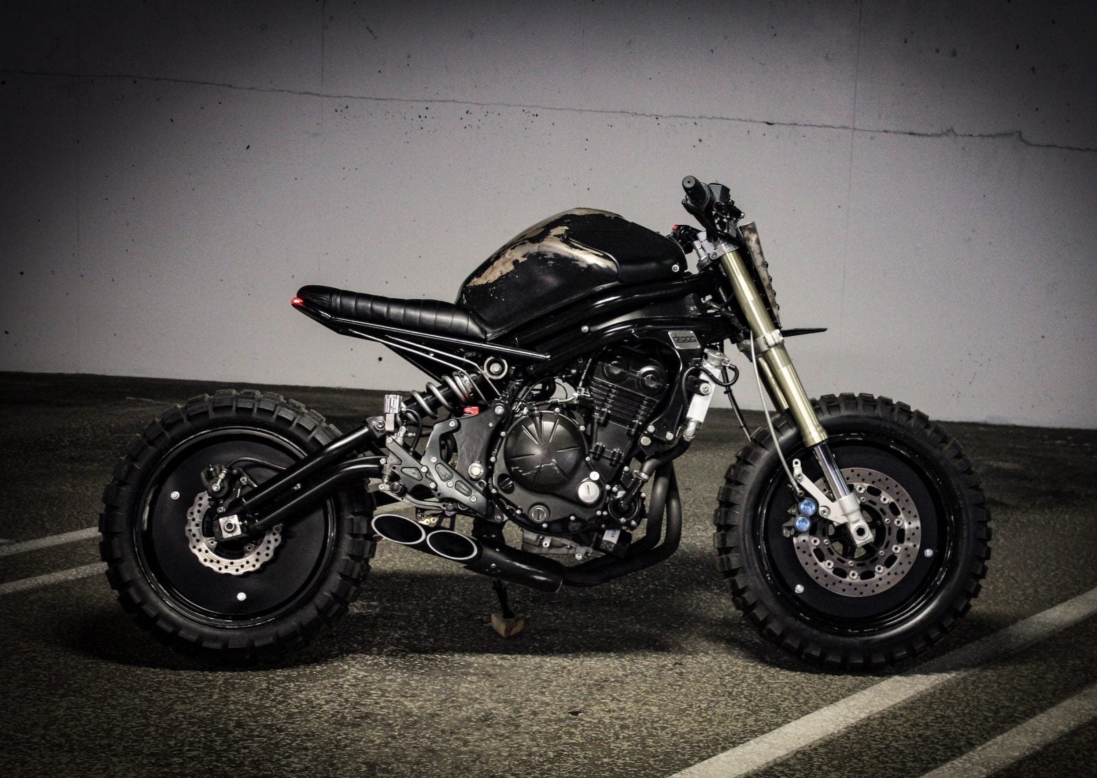 The Post-Apocalyptic Droog Moto Kawasaki Ninja 650R - Moto 12
