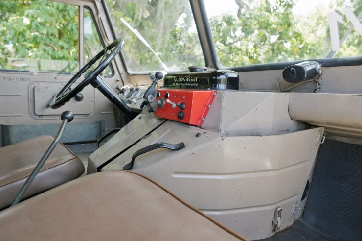 Mercedes-Benz Unimog Interior 1