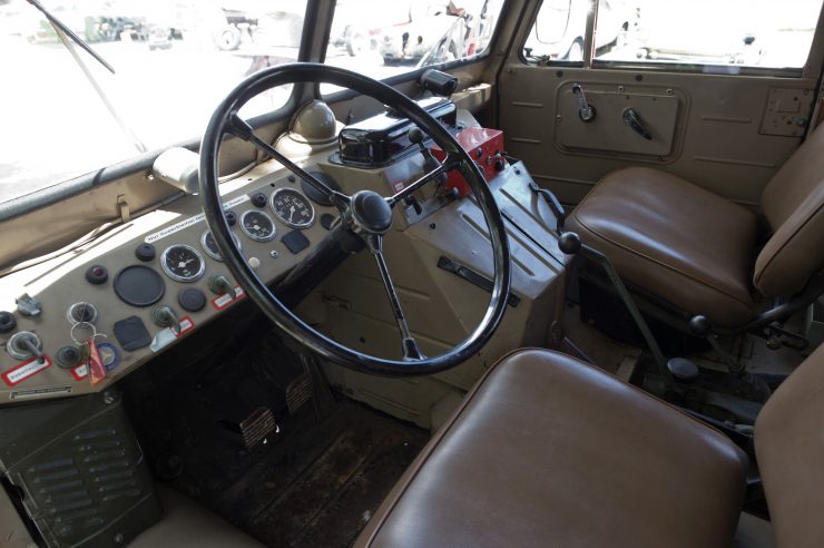 Mercedes-Benz Unimog Interior