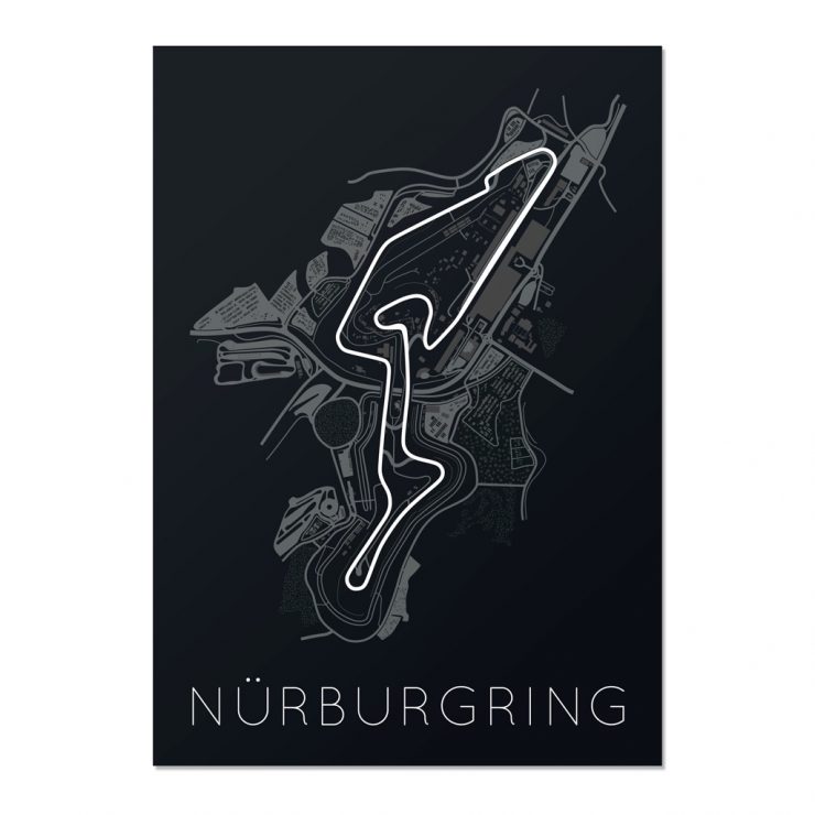 Nurburgring Track Map