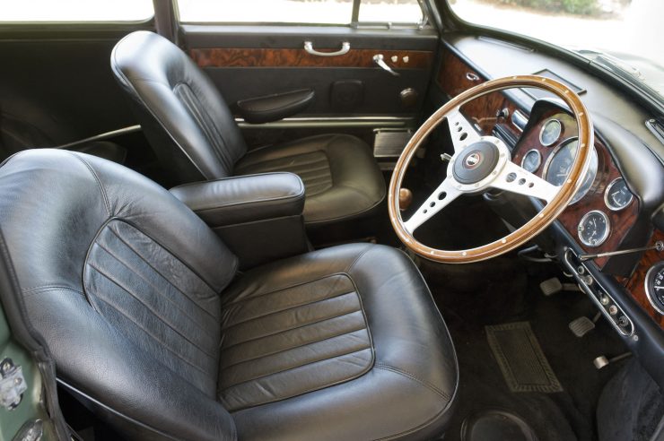 Paul McCartney Mini Cooper S Interior