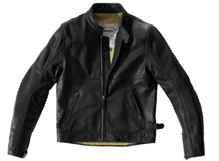 Spidi Rock Motorcycle Jacket - An Armored Italian Buffalo Leather Jacket