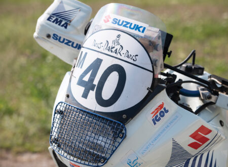 Suzuki DR650 Paris-Dakar Rally Front