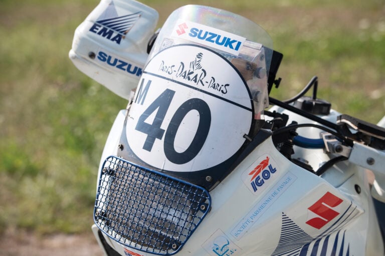 Period Paris-Dakar Rally Competitor - The Gilles Francru Suzuki DR650