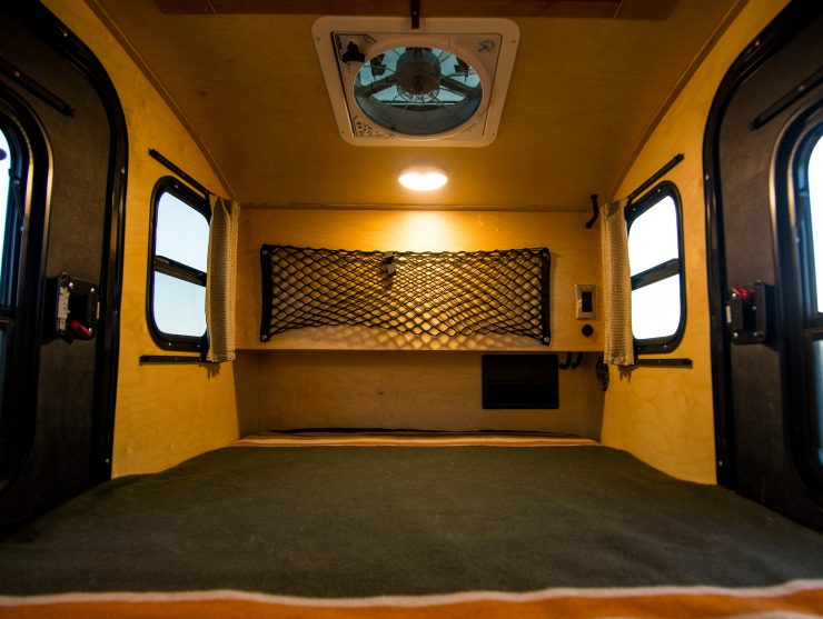 Timberleaf Pika Teardrop Camper Trailer Interior 4