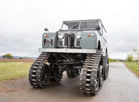 Tracked Cuthbertson Land Rover