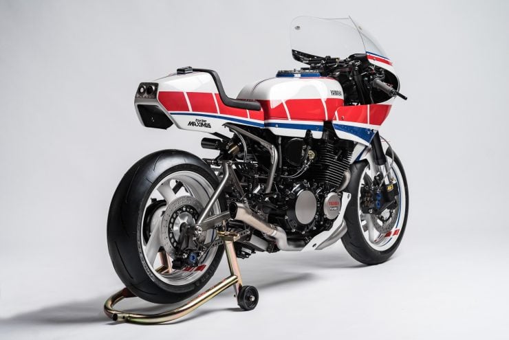 Yamaha Turbo Maximus Motorcycle Back