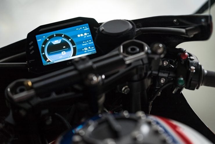 Yamaha Turbo Maximus Motorcycle Dashboard