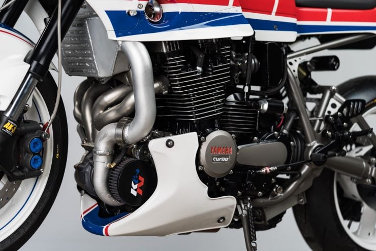 Yamaha Turbo Maximus Motorcycle Engine