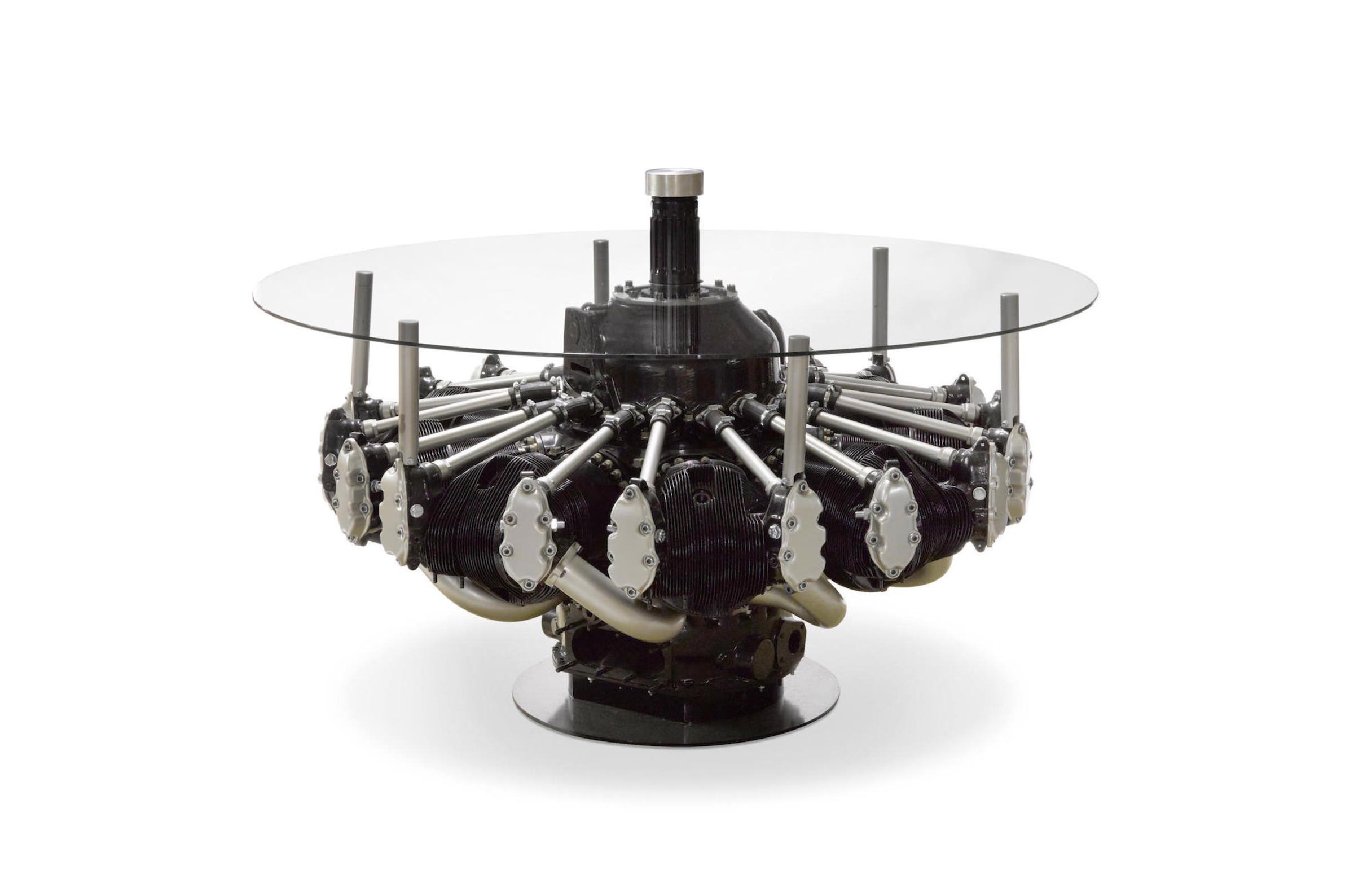 B-17 Radial Engine Coffee Table